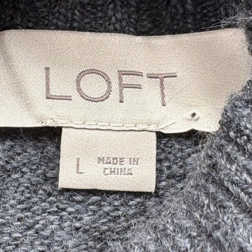 LOFT women gray